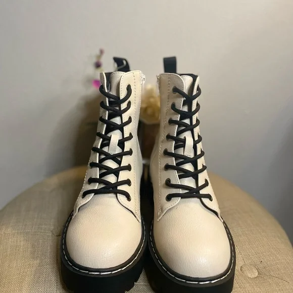Sincerely Jules “Harley” Combat Boots - Size 8.5 - Picture 3 of 12